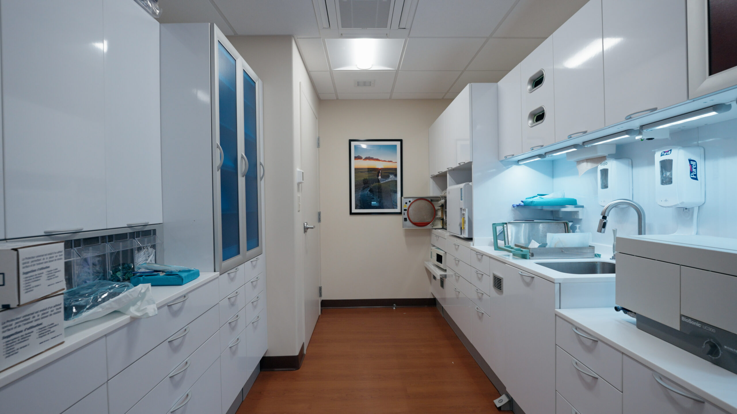 Modern interior of D'Amico Dental Care Wayland office