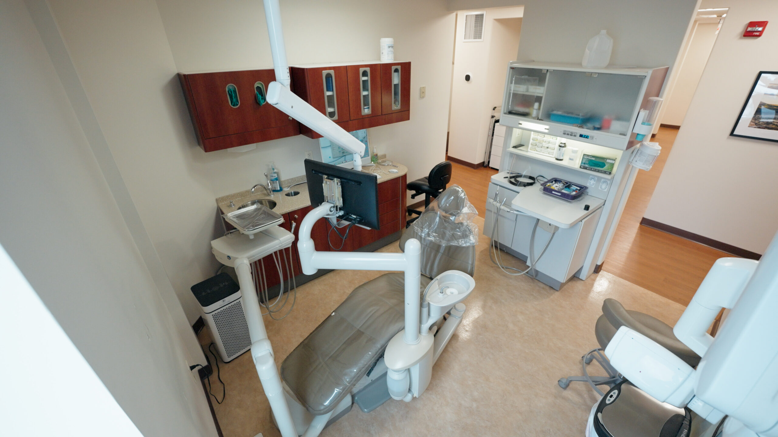 Treatment room at D'Amico Dental Care Wayland office