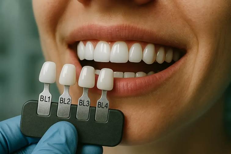 dental veneers shades