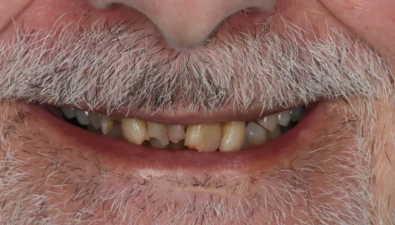 Before veneer treatment