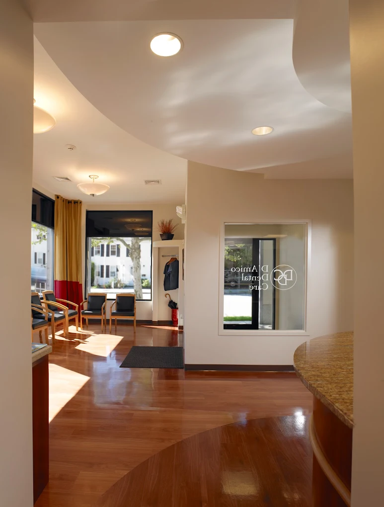 Interior view of D'Amico Dental Care Watertown office